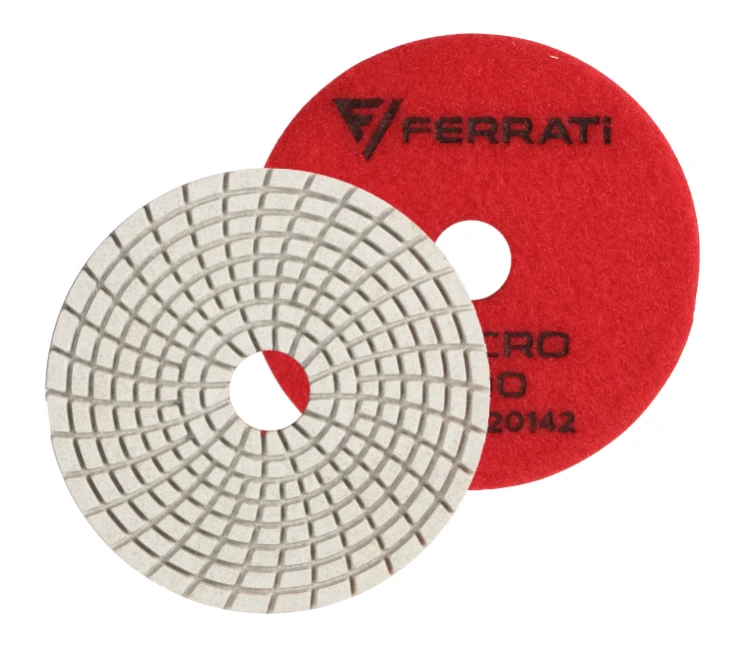 Pad polerski 100mm P100 VELCRO FERRATI