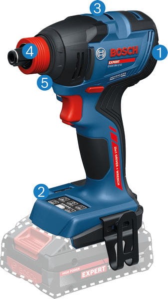 Klucz udarowy EXPERT EXDX18V-210-BODY