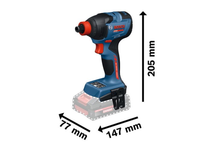 Klucz udarowy EXPERT EXDX18V-210-BODY