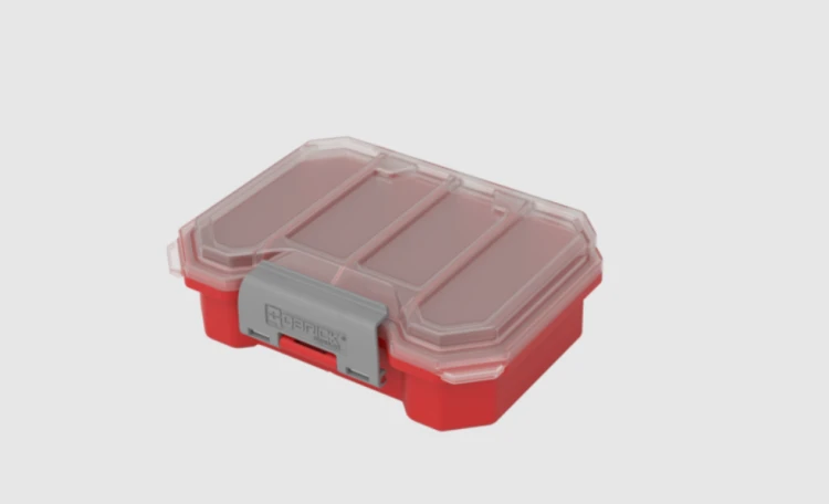Qbrick Regular Organizer Compact S Red