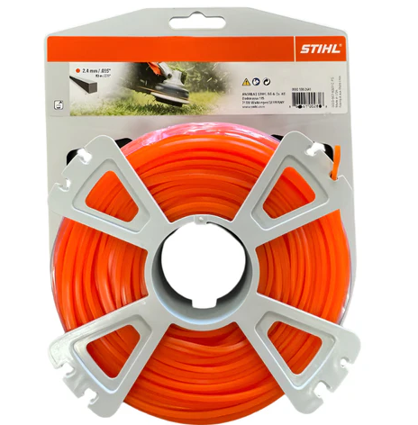 Żyłka tnąca kwadratowa 2,4 mm x 83 m