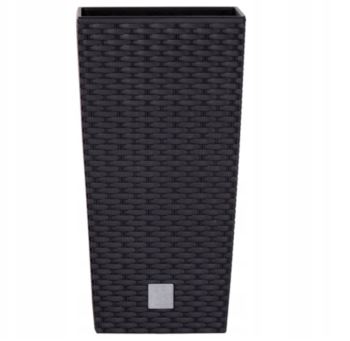 Doniczka RATO Square z wkładem antracyt