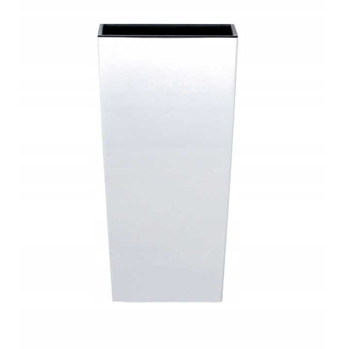 Doniczka Urbi Square DURS265 z wkładem biały