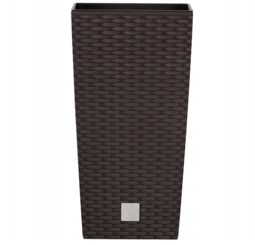 Doniczka Rato Square DRTS325 z wkładem umbra