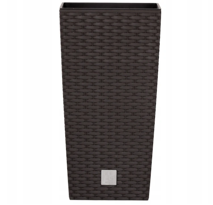 Doniczka Rato Square DRTS325 z wkładem umbra