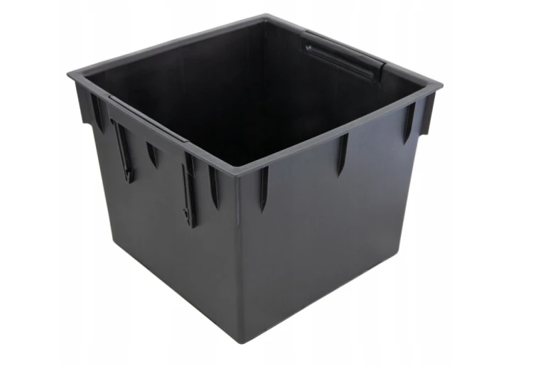 Doniczka Rato Square DRTS325 z wkładem umbra