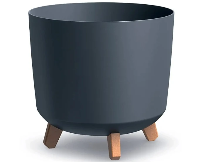 Doniczka Gracia Tubus DGTL300L na nóżkach antracyt