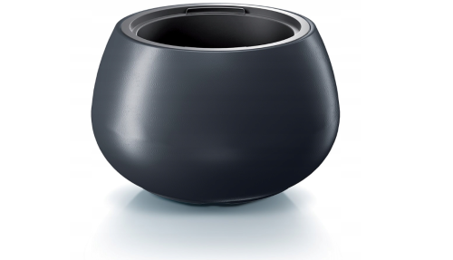 Doniczka HEOS DBHEK400 z wkładem antracyt