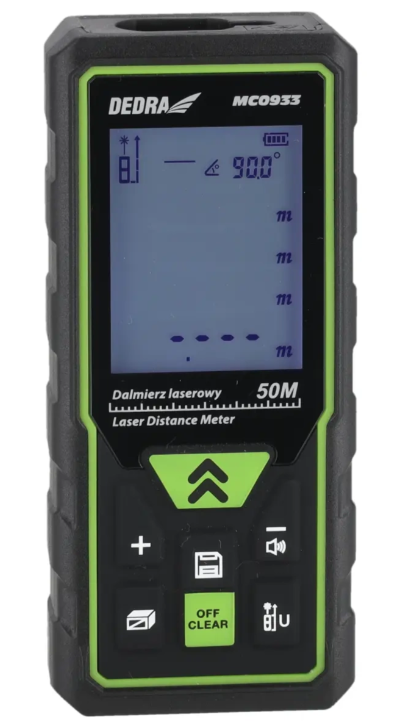 Dalmierz laserowy MC0933 50 m DEDRA