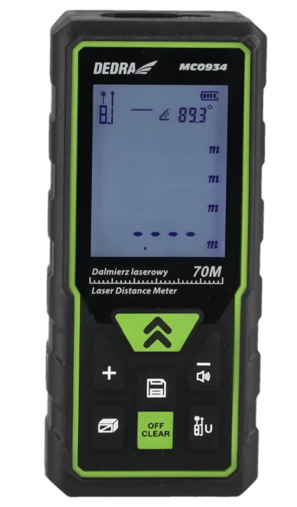 Dalmierz laserowy MC0934 70 m DEDRA
