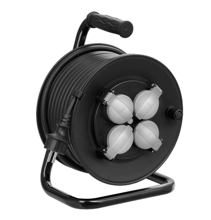 Przedłużacz bębnowy Lena Lighting IP44 40 m H07RN-F 3x2,5 mm²