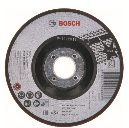 Tarcza ścierna półelastyczna Bosch Semi-Flex VC 125 x 22,23 x 3,0 mm