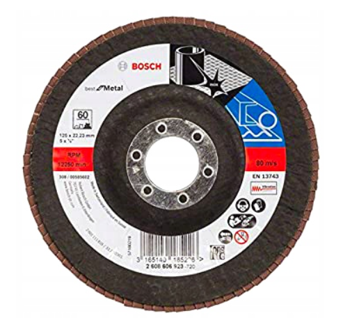 Tarcza listkowa Bosch X571 Best for Metal 125 mm K120