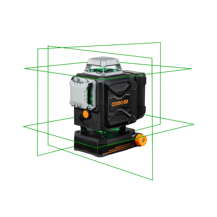 Zielony laser płaszczyznowy geo-FENNEL AXEO 4D 4x360