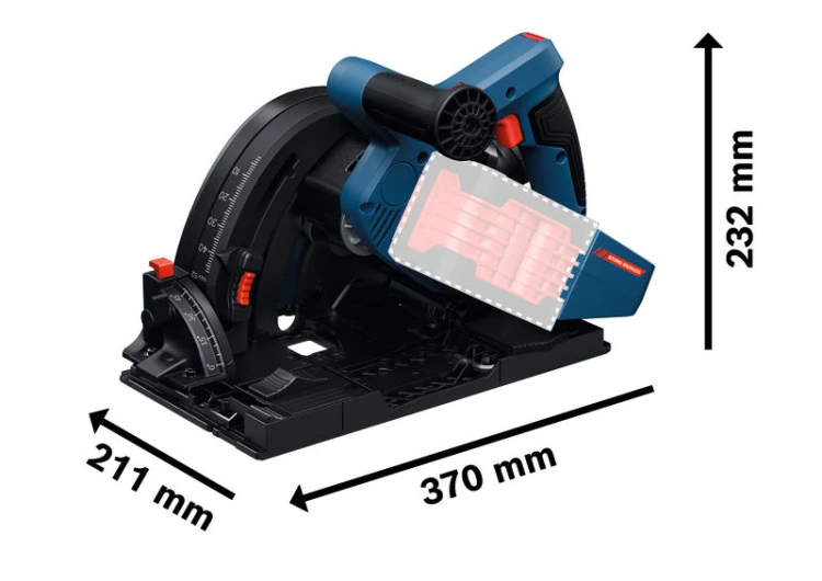 Zagłębiarka akumulatorowa BITURBO EXPERT EXKT18V-52G