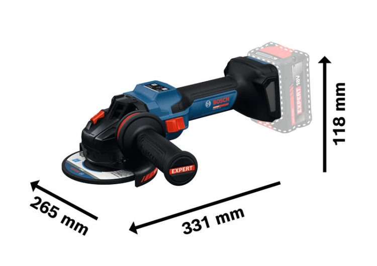Szlifierka kątowa EXPERT EXWS18V-15S