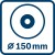 Akumulatorowa szlifierka mimośrodowa EXPERT EXEX18V-150-5