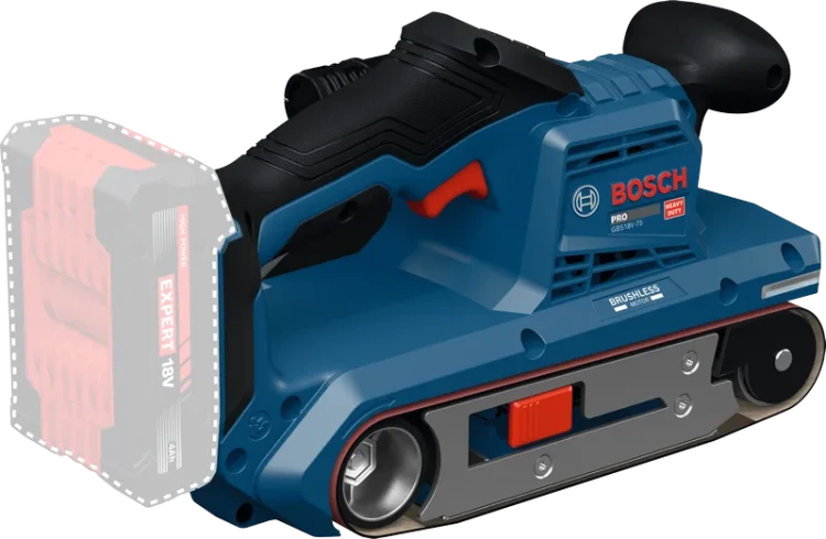 Szlifierka taśmowa Bosch Professional PRO GBS18V-75 18 V BODY
