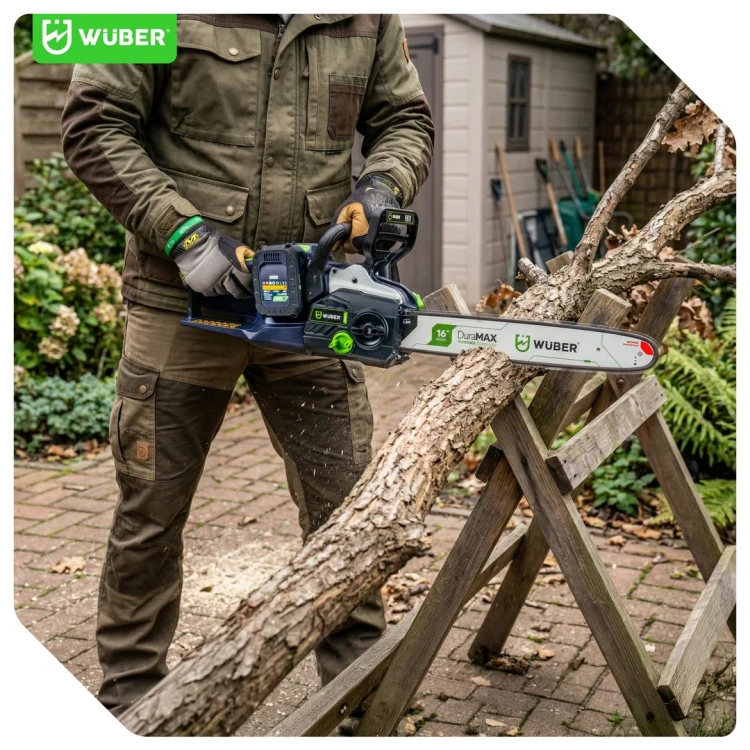 Piła akumulatorowa łańcuchowa WUBER 16" 1200 W 40 V SOLO