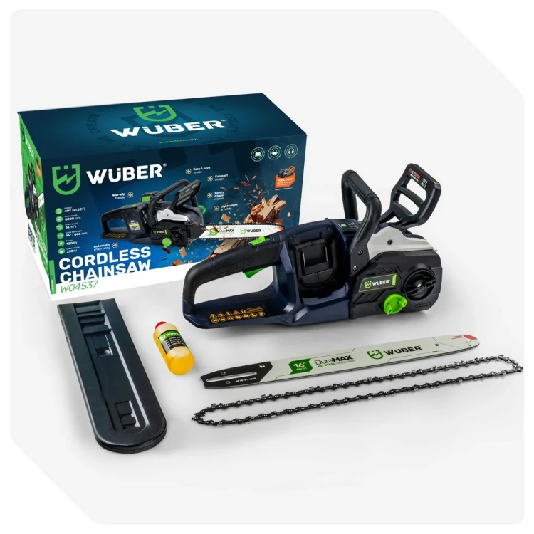 Piła akumulatorowa łańcuchowa WUBER 16" 1200 W 40 V SOLO