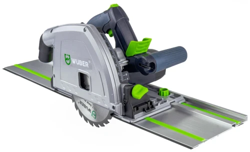 Pilarko-zagłębiarka do drewna WUBER 2400 W 165 mm + 2 szyny