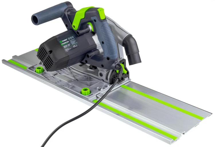 Pilarko-zagłębiarka do drewna WUBER 2400 W 165 mm + 2 szyny