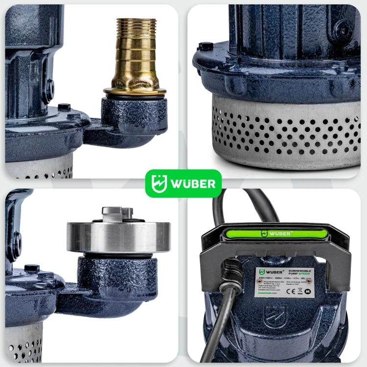 Pompa głębinowa zanurzeniowa WUBER 400 W 5100 l/h 1"