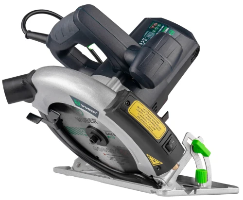 Pilarka tarczowa ręczna WUBER 2400 W 185 mm z laserem