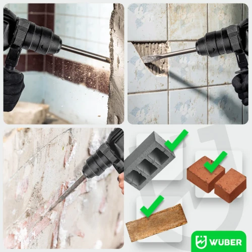 Młotowiertarka udarowa WUBER 4 J 2500 W SDS+