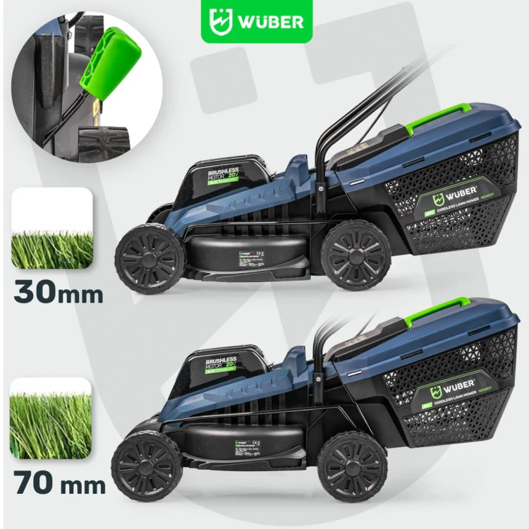 Kosiarka akumulatorowa bezszczotkowa WUBER 32 cm 20 V 6,0 Ah