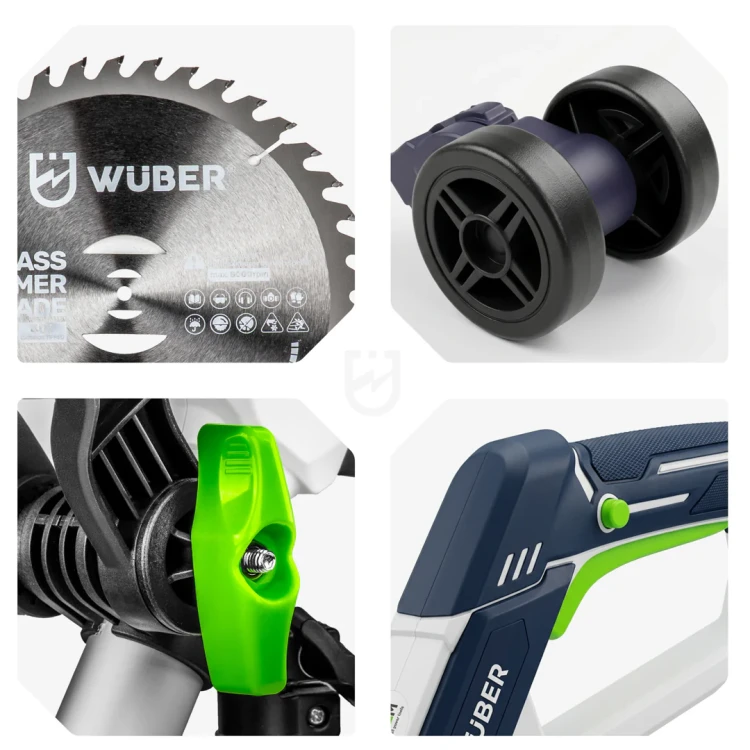 Podkaszarka akumulatorowa WUBER 3w1 20 V Share+ 2x2,0 Ah