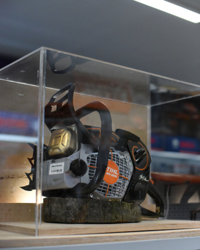 Pilarka spalinowa MS 500i Centennial Edition 100-lecie STIHL Firma WIS