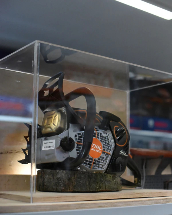 Pilarka spalinowa MS 500i Centennial Edition 100-lecie STIHL Firma WIS