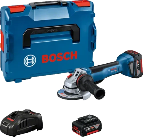 Szlifierka kątowa Bosch Professional GWS 18V-10 P 18 V 125 mm 2 × 5,0 Ah L-BOXX