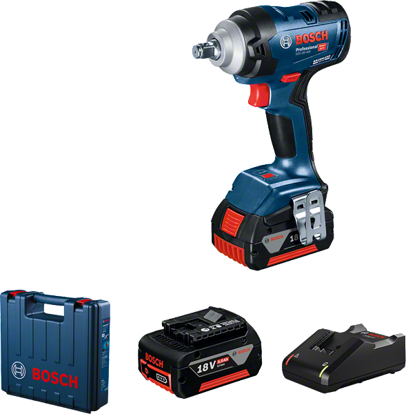 Klucz udarowy Bosch Professional GDS 18V-400 18 V 400 Nm 2 × 5,0 Ah