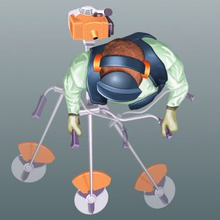 Ergonomiczny uchwyt oburęczny STIHL