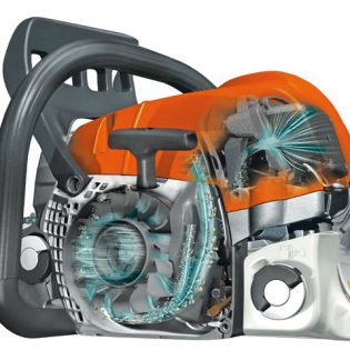 Trwały system powietrza do pilarek STIHL