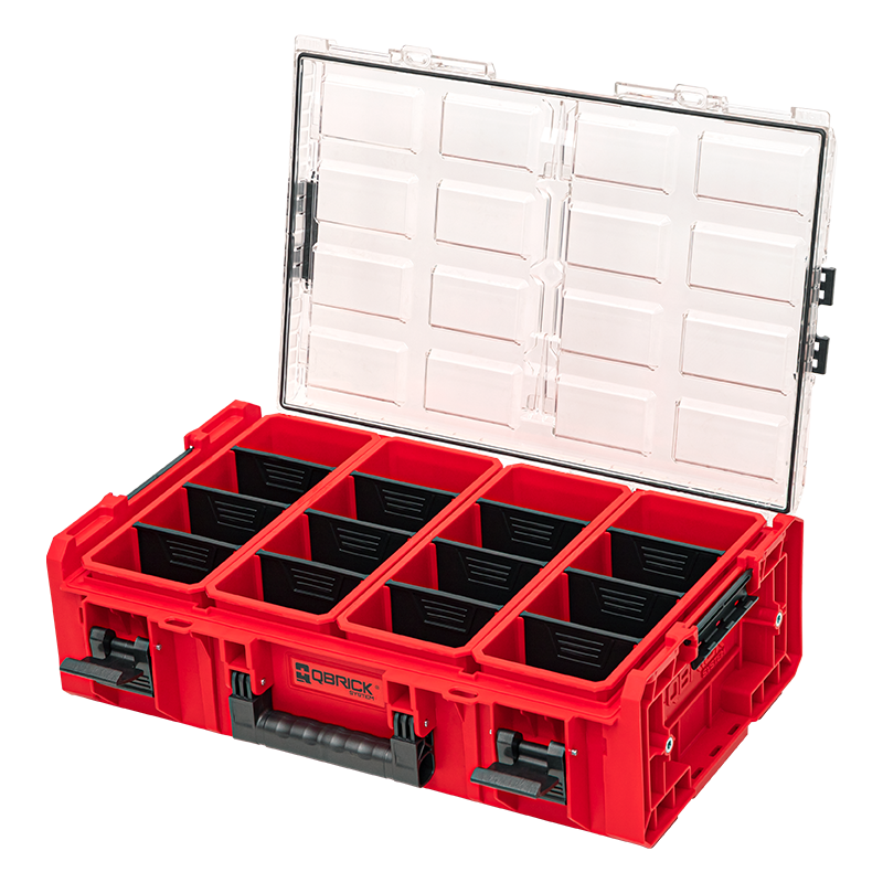 Qbrick System ONE Organizer 2XL 2.0 RED ULTRA HD CUSTOM ADAPTER PROMO