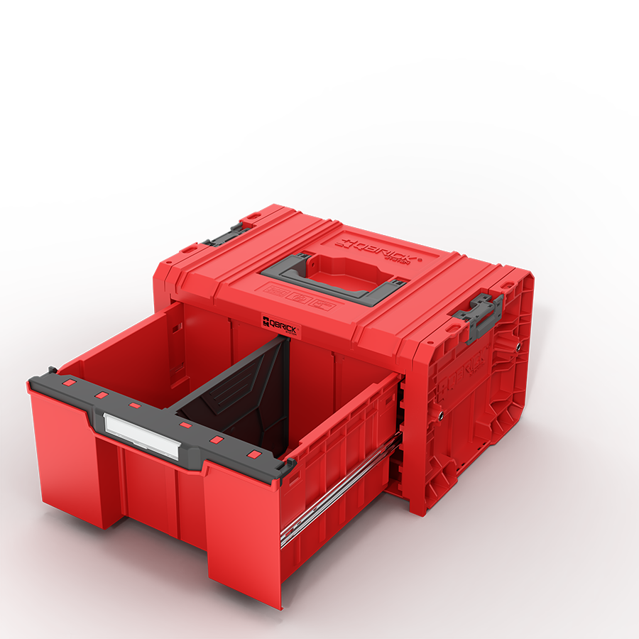 Qbrick System PRO Drawer 1 Toolbox 2.0 Basic Red Ultra HD Custom