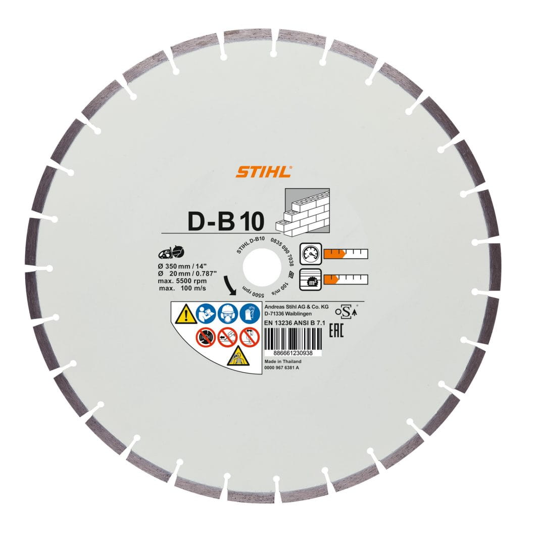 Tarcza diamentowa D-B10 350 mm 14 cali detal