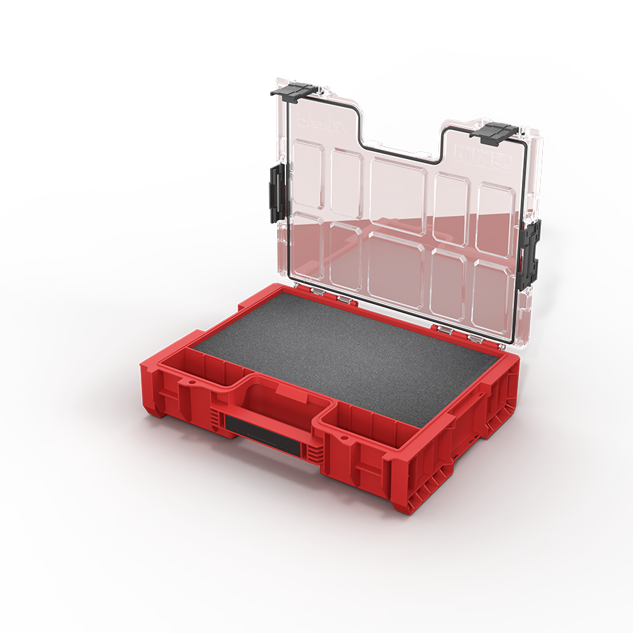 QBRICK SYSTEM PRO ORGANIZER 300 MULTILAYER FOAM INSERTS RED ULTRA HD