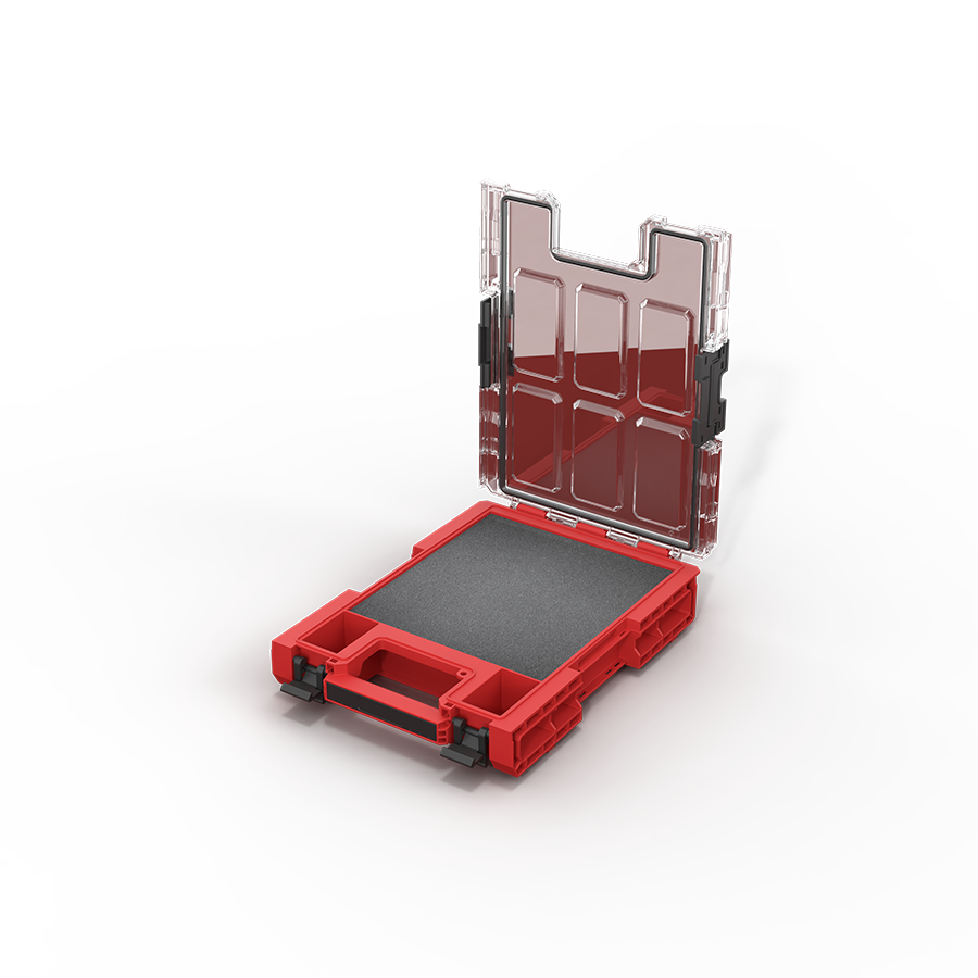 QBRICK SYSTEM ONE ORGANIZER M 2.0 MULTILAYER FOAM INSERTS RED ULTRA HD