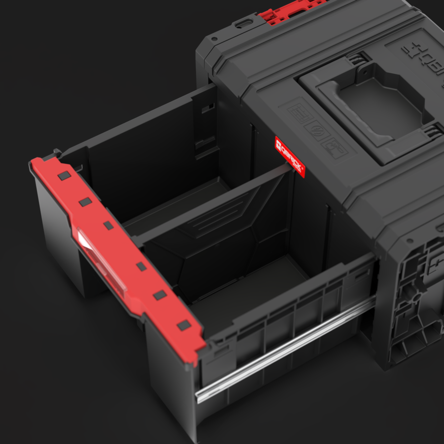 Qbrick System PRO Drawer 1 Toolbox 2.0 Basic wnętrze