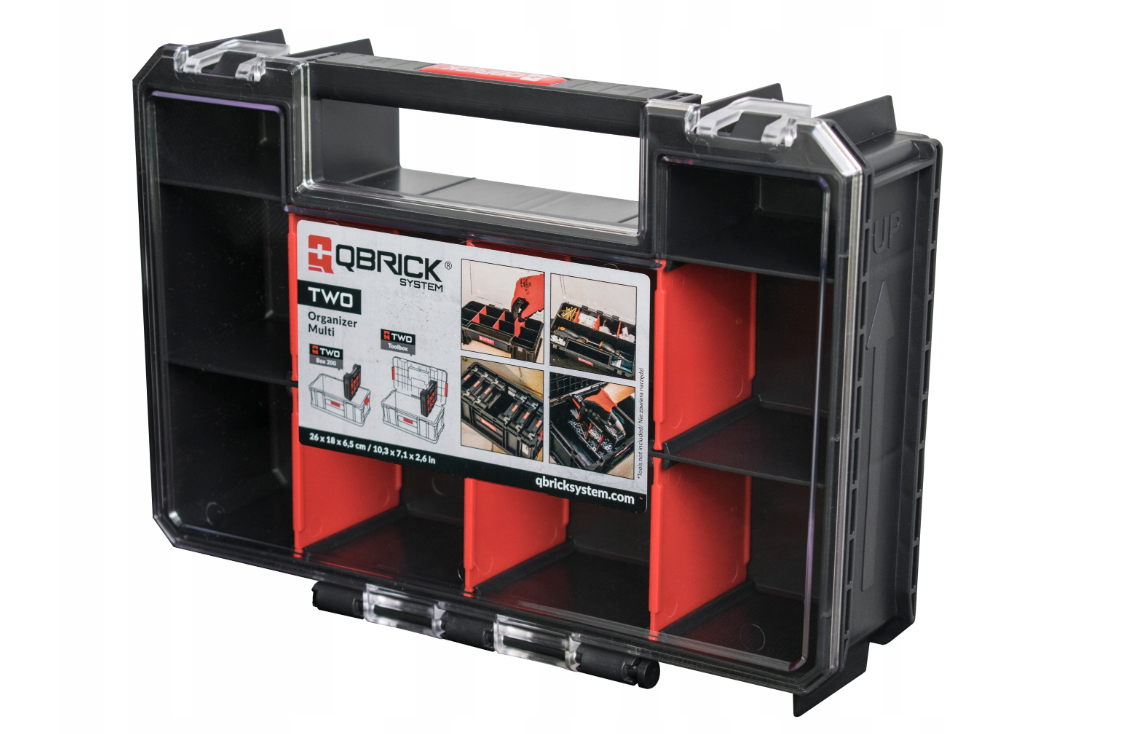 Qbrick System TWO Box 200 wnętrze i organizery