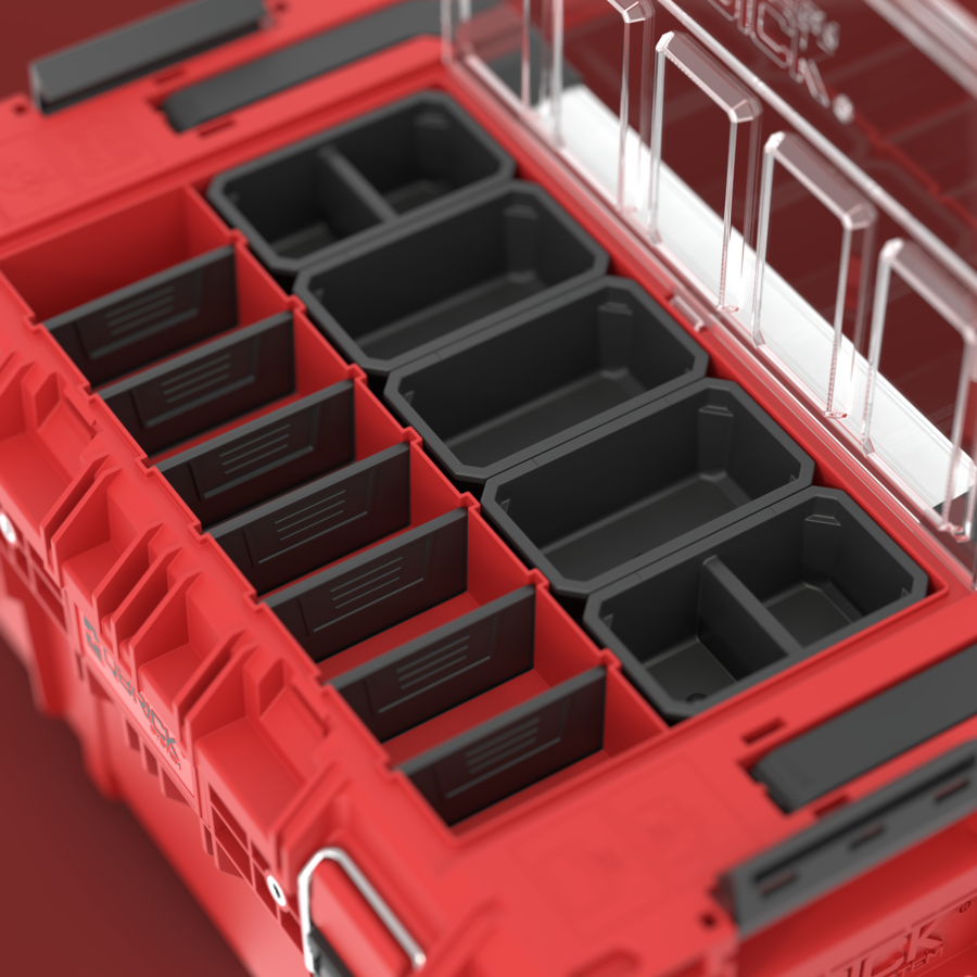 Qbrick System PRIME Toolbox 250 Expert Red Ultra HD Custom wnętrze