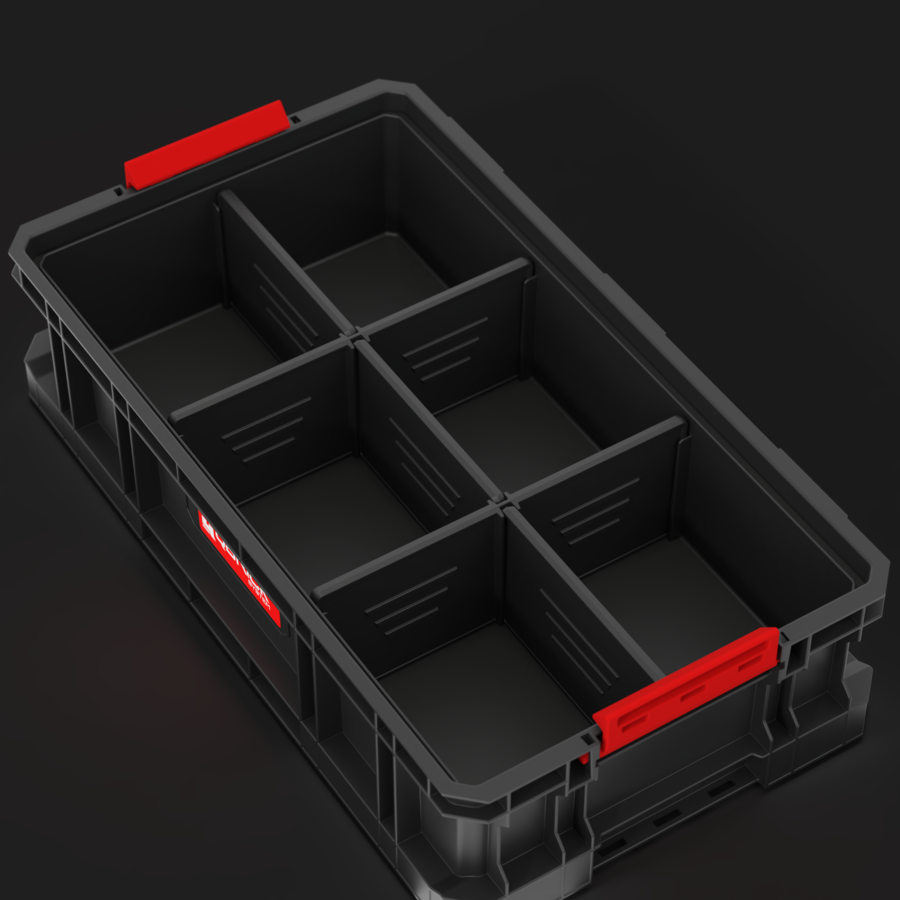 Przegrody Qbrick System TWO Box 100 Flex Organizer Flex detal