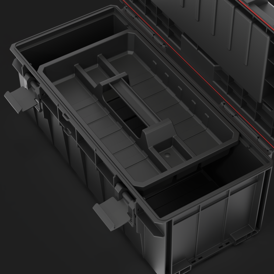 Tacka do skrzyń Qbrick System PRO 600 700 Cart Toolbox detal