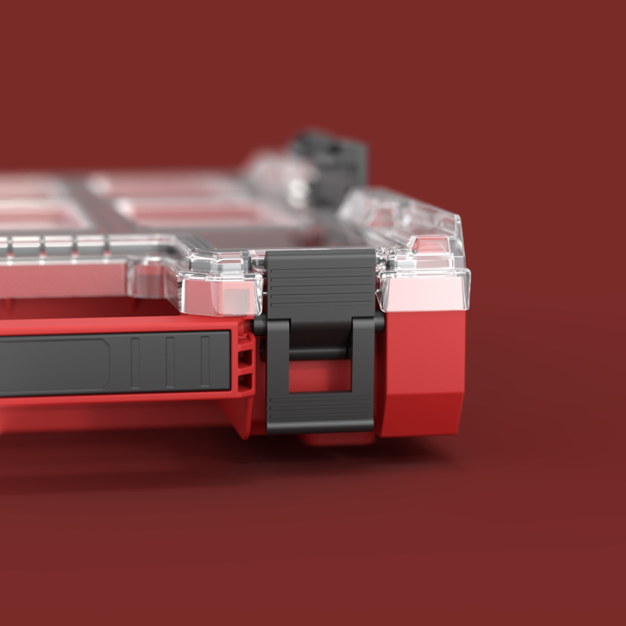 Qbrick System ONE Organizer M 2.0 RED ULTRA HD detal