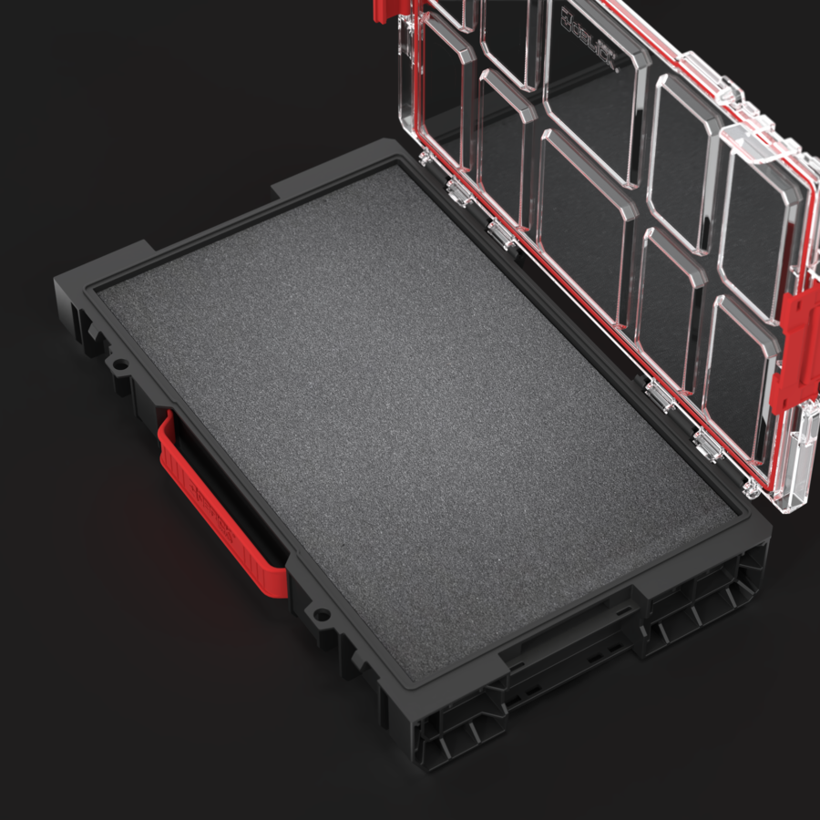 QBRICK SYSTEM PRO ORGANIZER 100 MULTILAYER FOAM INSERTS