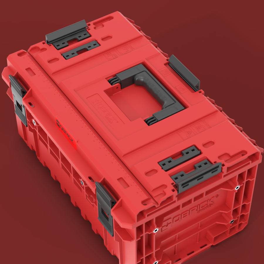 QBRICK SYSTEM ONE 350 VARIO 2.0 RED ULTRA HD CUSTOM detal